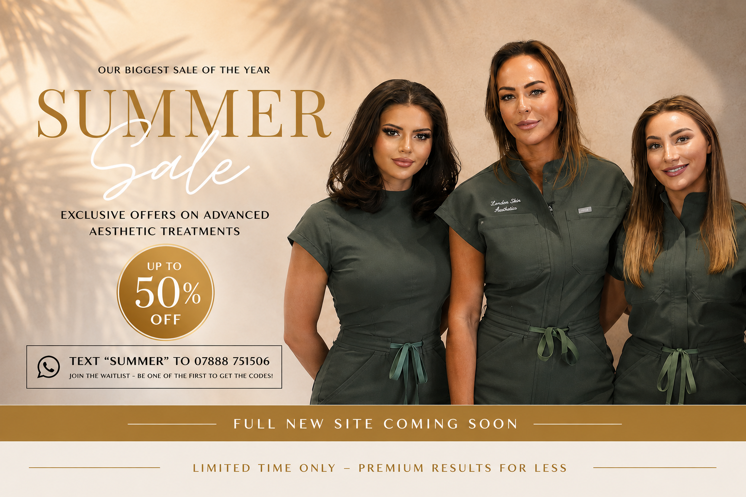 Summer Sale - London Skin and Aesthetics